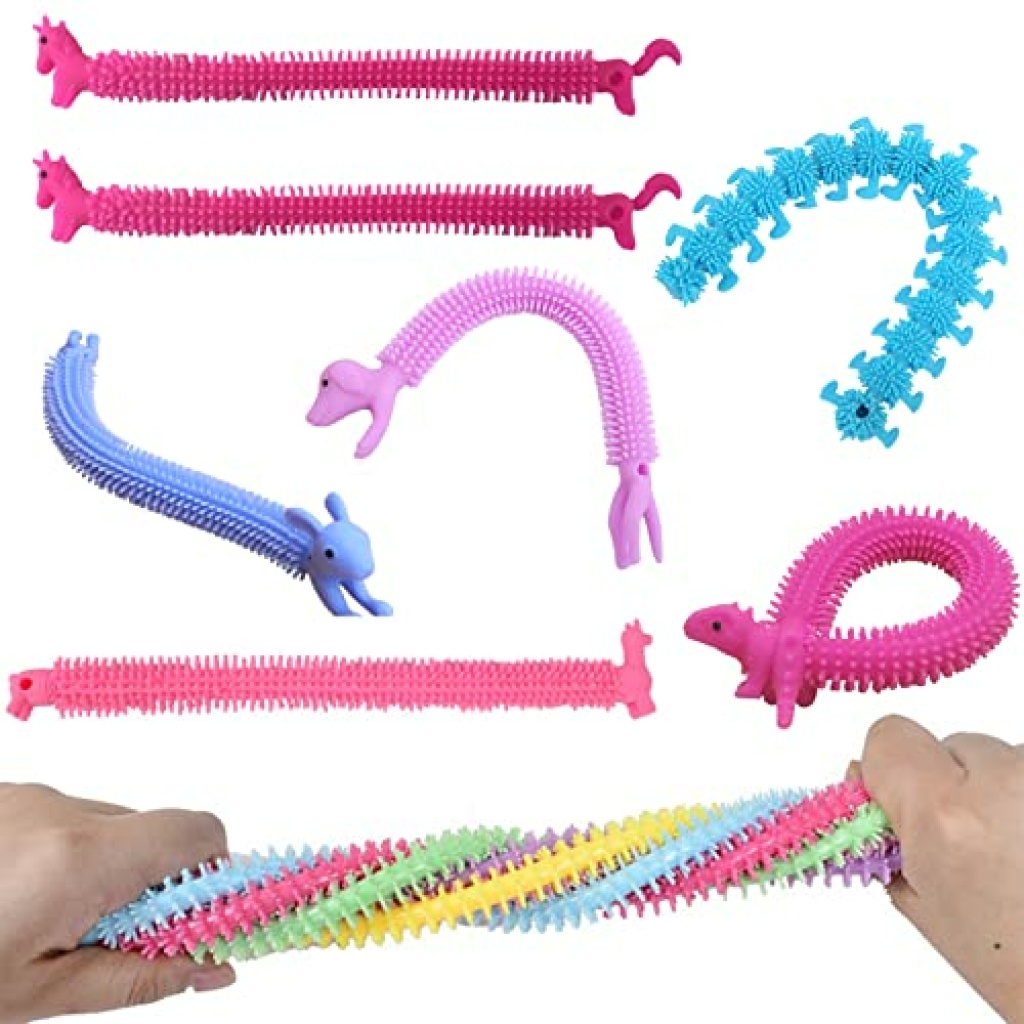 ZOCONE Fidget Stretchy String 7 PCS Unique Sensory Toys for Autism ...